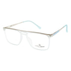 Stylish Transparent Eyewear for Men | Double Bar Frame | Designer Side