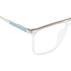 Stylish Transparent Eyewear for Men | Double Bar Frame | Designer Side