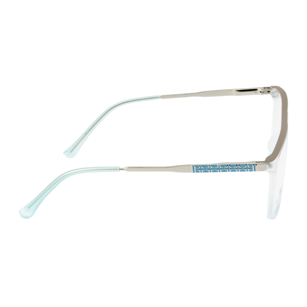 Stylish Transparent Eyewear for Men | Double Bar Frame | Designer Side