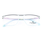 Stylish Transparent Eyewear for Men | Double Bar Frame | Designer Side