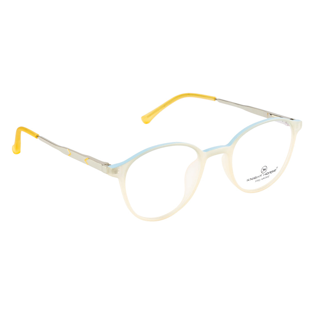 Modern Round Eyewear – Dual Colour Look
