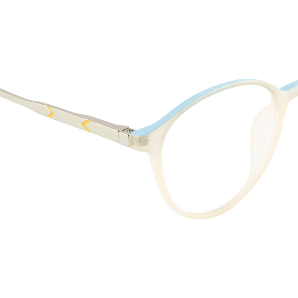 Modern Round Eyewear – Dual Colour Look