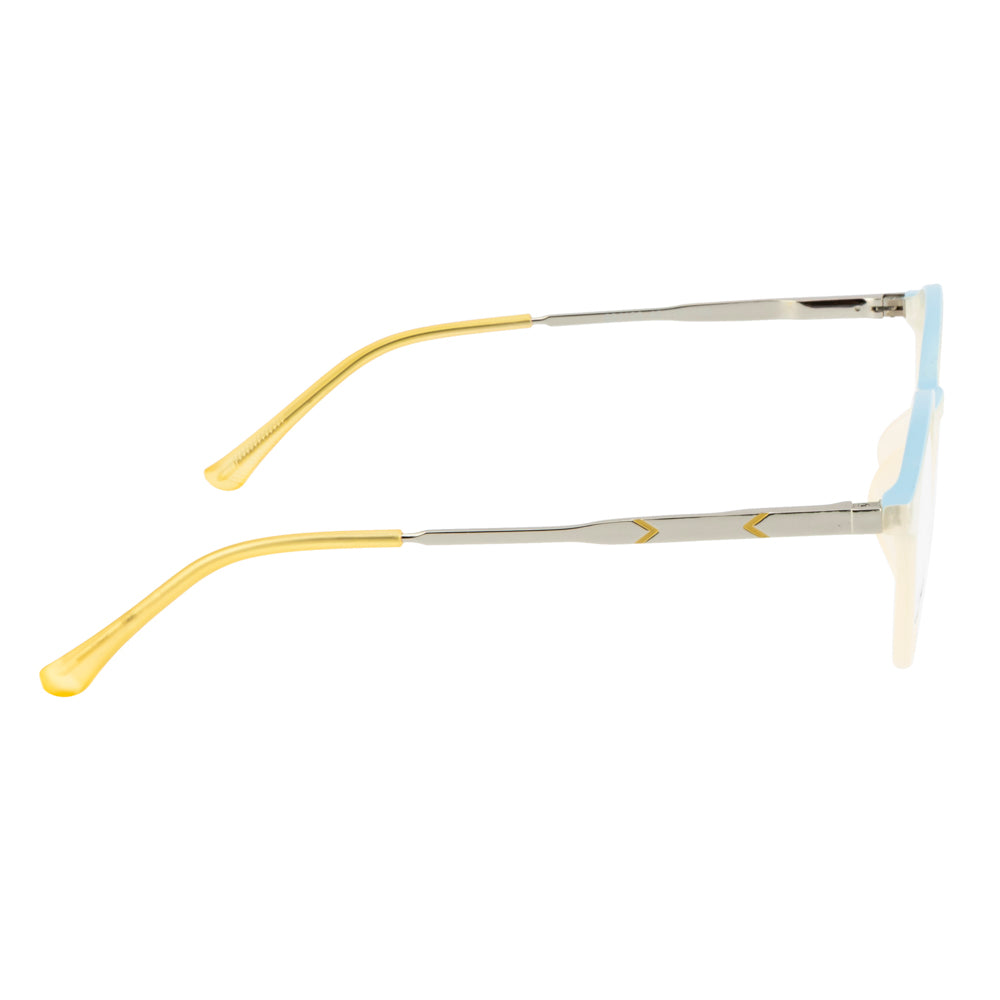 Modern Round Eyewear – Dual Colour Look