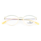 Modern Round Eyewear – Dual Colour Look