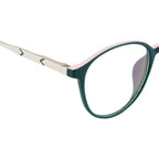 Lightweight Round Eyewear – Designer Side with Spring