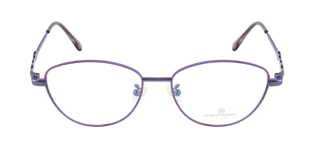 Elegant Metal Frames In Purple