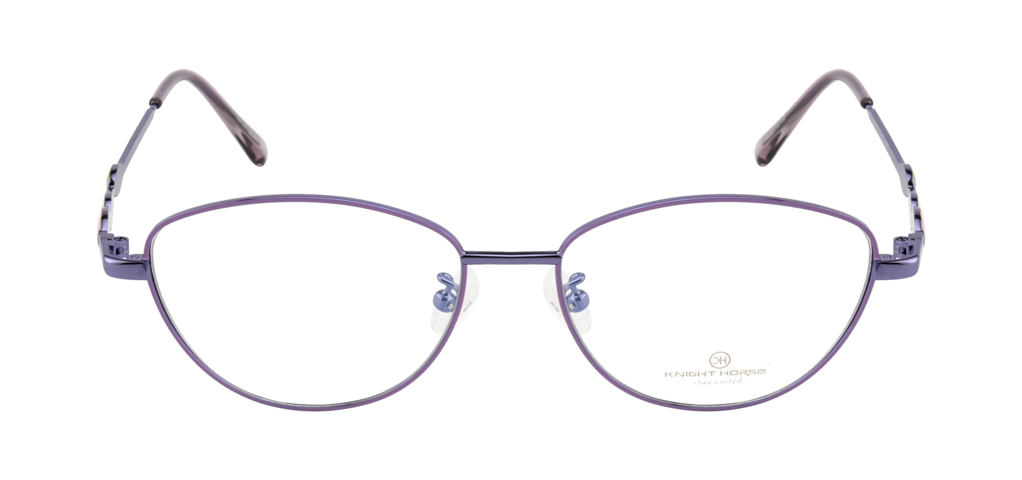 Elegant Metal Frames In Purple