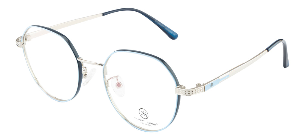 Hexagonal Metal Eyewear Frame |Men & Women