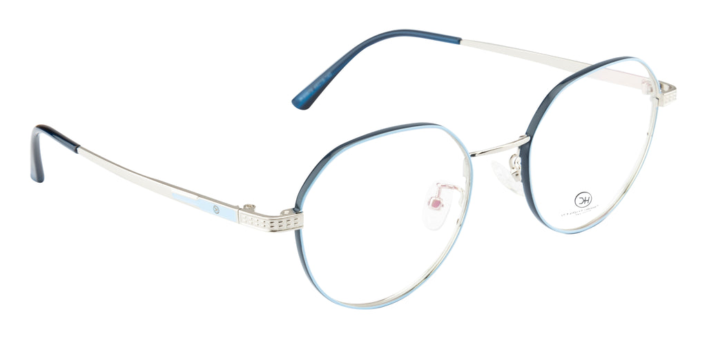 Hexagonal Metal Eyewear Frame |Men & Women