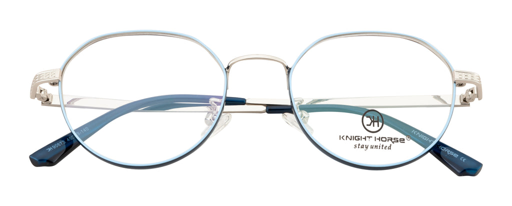 Hexagonal Metal Eyewear Frame |Men & Women