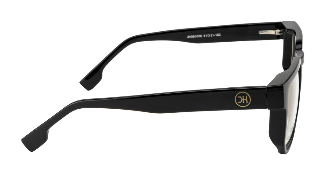 Knight Horse Premium Black Eyewear Frame with Flexible Hinges