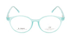 Sleek And Vibrant Tr90 Eyewear Frame In Turkoish Blue With A Glossy Finish