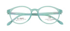 Sleek And Vibrant Tr90 Eyewear Frame In Turkoish Blue With A Glossy Finish