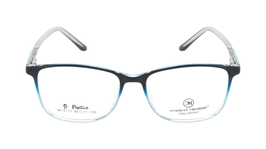 Knight Horse Classic Rectangular Frame – Dark Blue Gloss