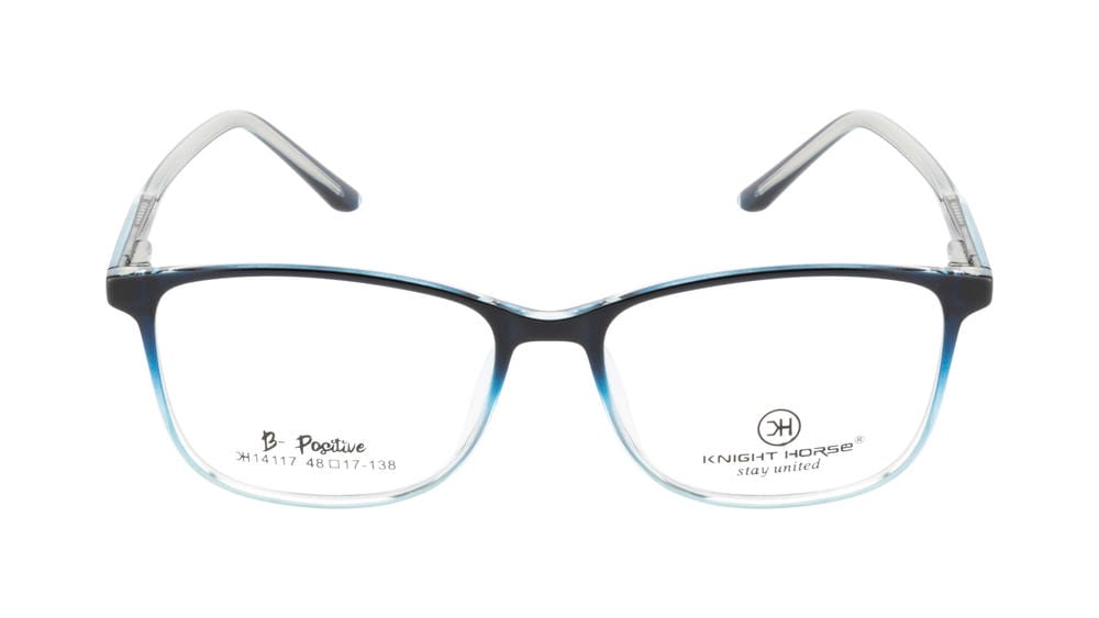 Knight Horse Classic Rectangular Frame – Dark Blue Gloss