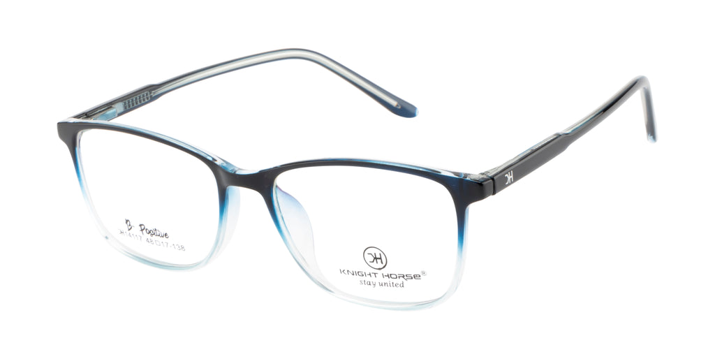 Knight Horse Classic Rectangular Frame – Dark Blue Gloss