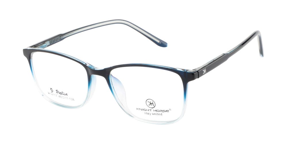 Knight Horse Classic Rectangular Frame – Dark Blue Gloss