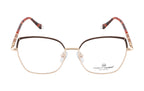 Eye-Catching Cat-Eye Glasses | Red & Gold | With Spring