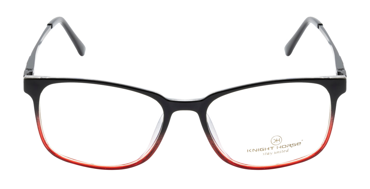 Sleek Unisex Tr90 Rectangular Fusion With Springs Eyewear Frame