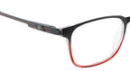 Sleek Unisex Tr90 Rectangular Fusion With Springs Eyewear Frame