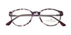 Round Eyewear with Metal Sides and Spring Hinges | Purple