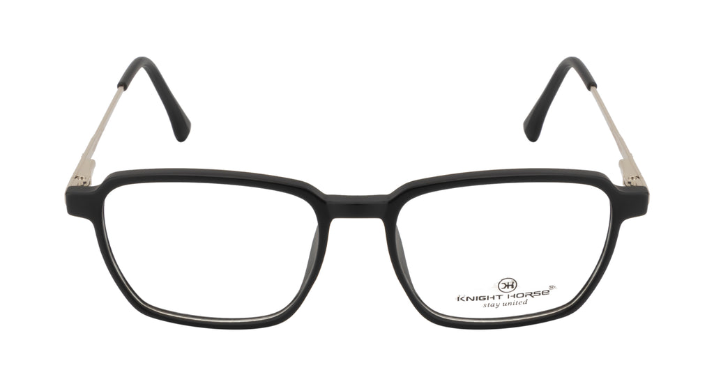 Classic Black Eyewear with Spring Hinges