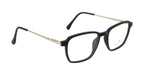Classic Black Eyewear with Spring Hinges