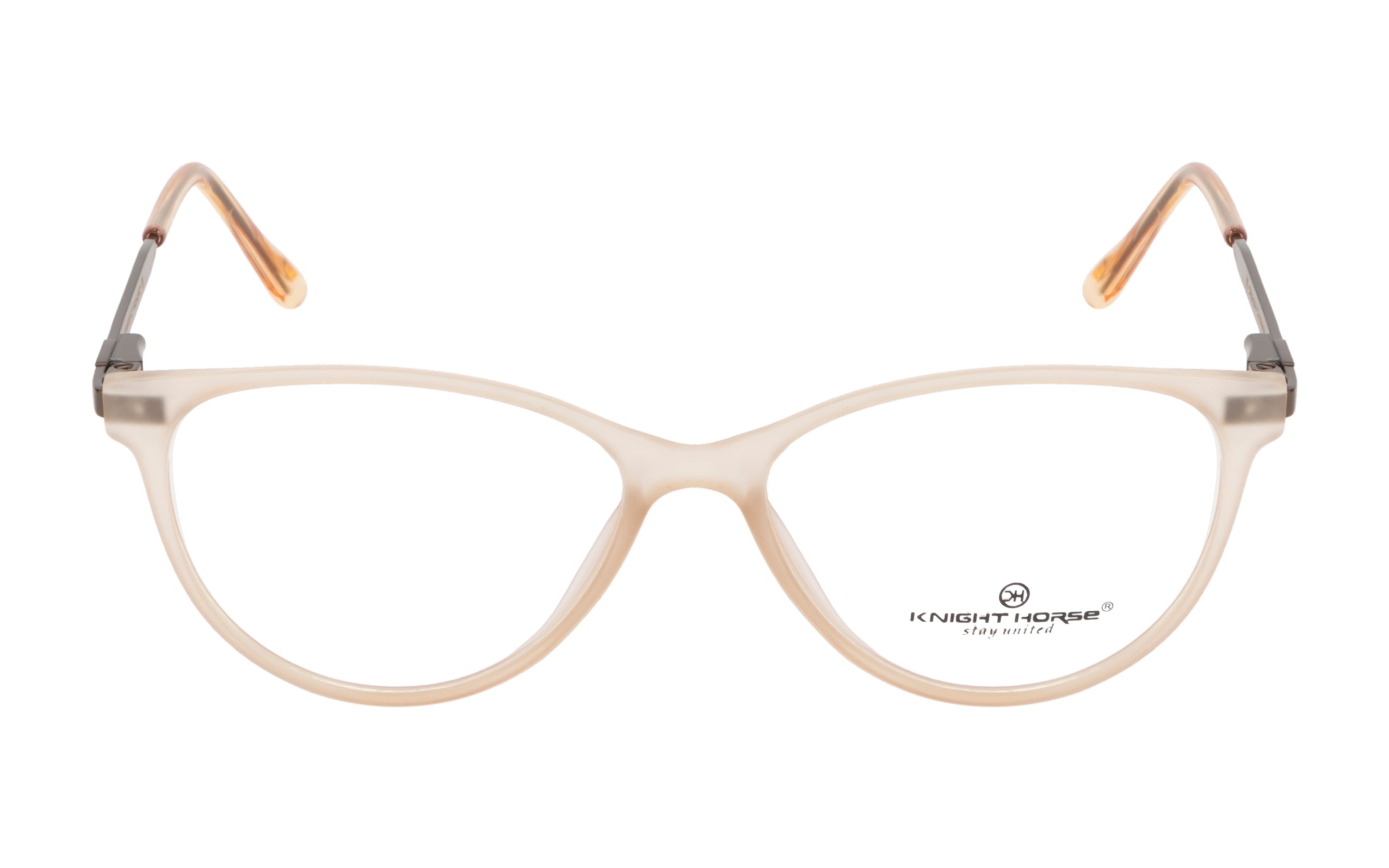 Modern Cat Eye Eyewear: Matte Finish with Spring Hinges