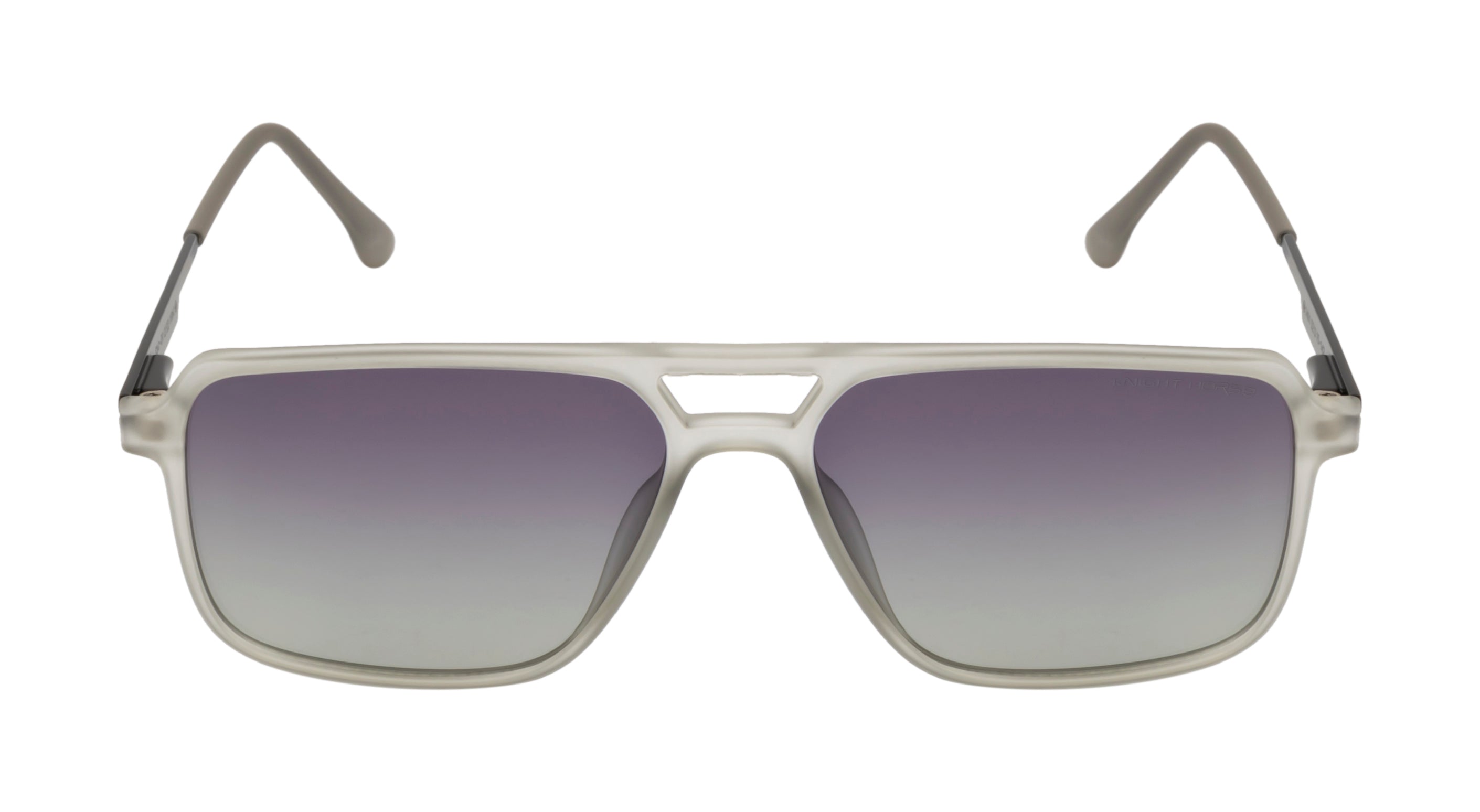 DualBar Polarized Sunglasses: Matte Finish