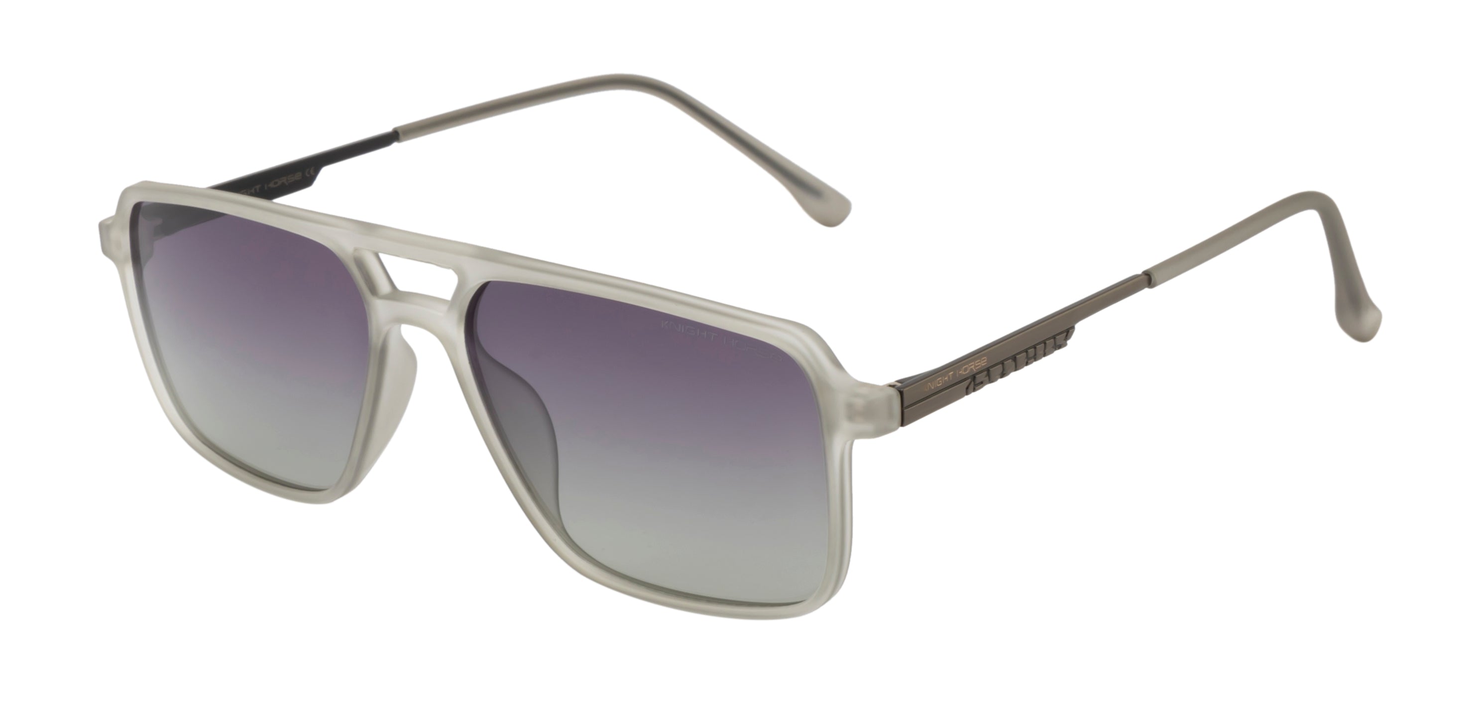 DualBar Polarized Sunglasses: Matte Finish