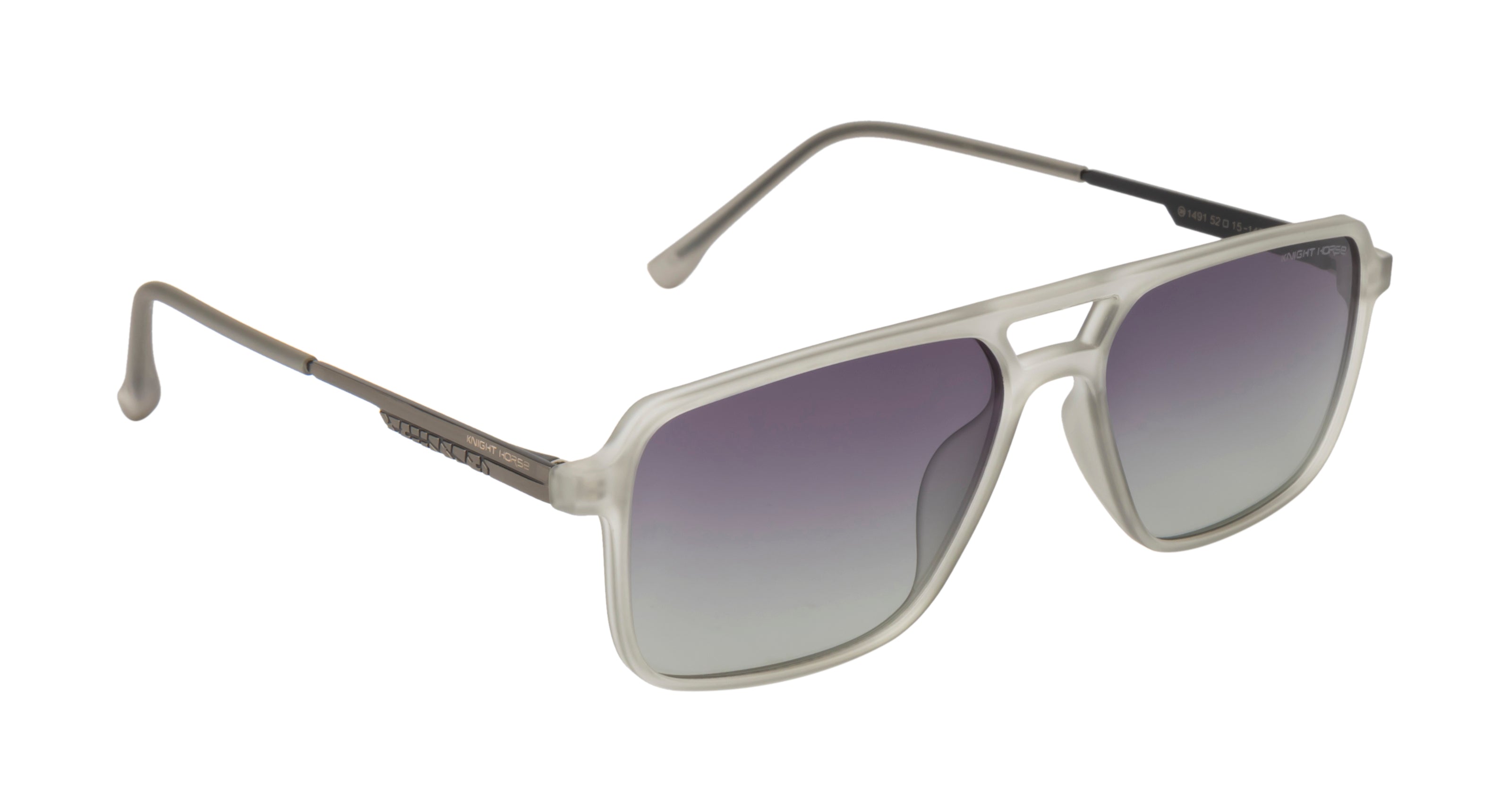DualBar Polarized Sunglasses: Matte Finish
