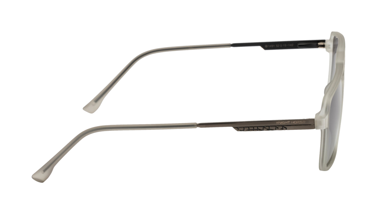 DualBar Polarized Sunglasses: Matte Finish