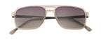 DualBar Polarized Sunglasses: Matte Finish