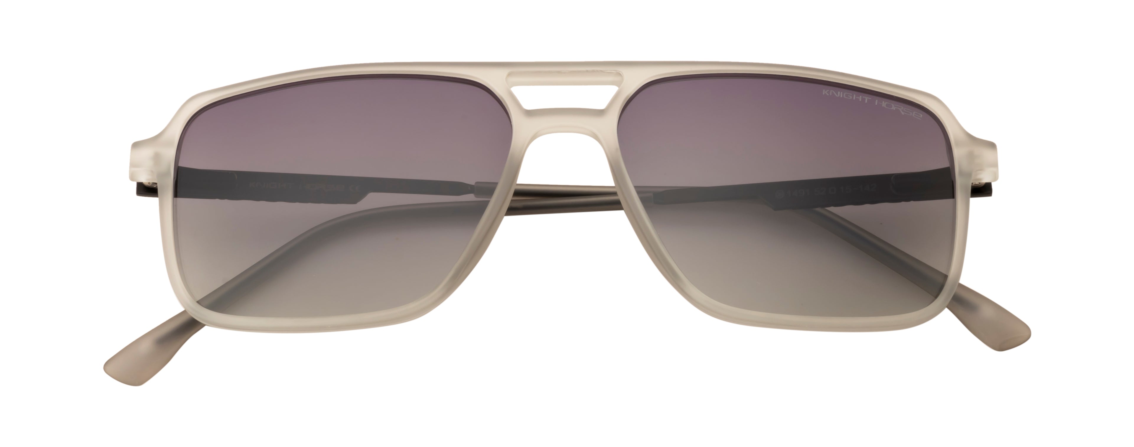 DualBar Polarized Sunglasses: Matte Finish