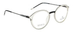 Tr Grey Transparency With Black Accent Eyewear Frame