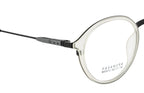Tr Grey Transparency With Black Accent Eyewear Frame