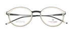 Tr Grey Transparency With Black Accent Eyewear Frame