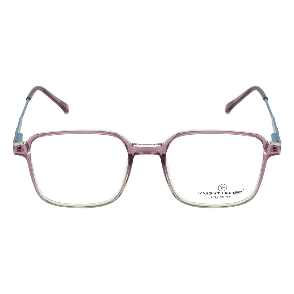 Glossy Dual-Colour Eyewear with Unique Side Design