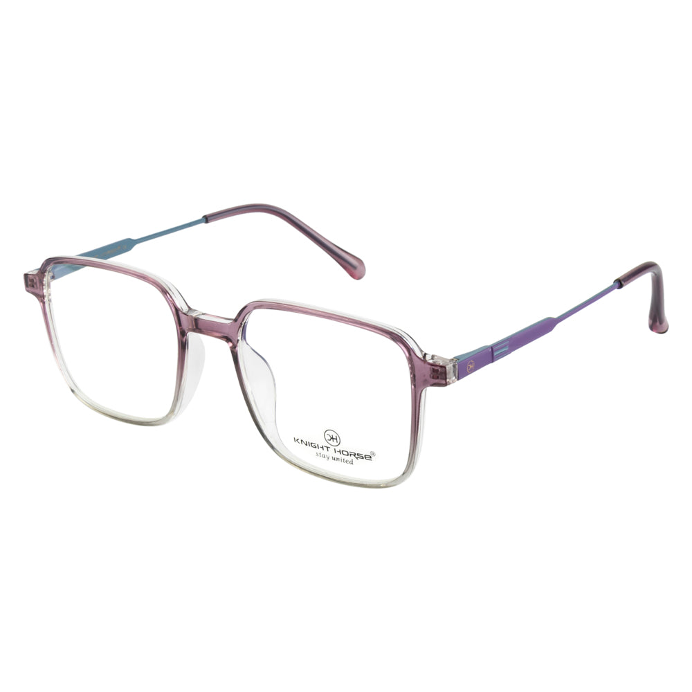 Glossy Dual-Colour Eyewear with Unique Side Design