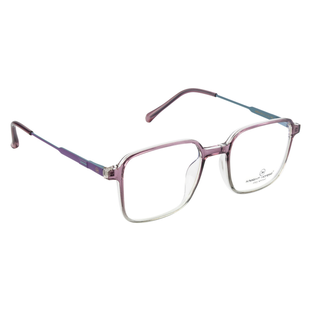 Glossy Dual-Colour Eyewear with Unique Side Design