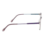 Glossy Dual-Colour Eyewear with Unique Side Design