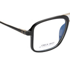 Knight Horse Classic Square Eyeglasses with Double Bridge Design