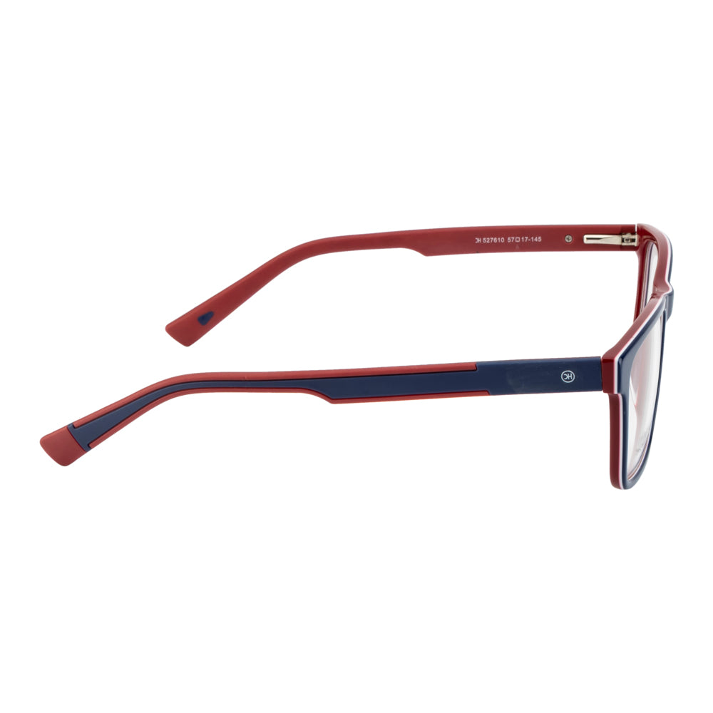 Trendy Eyeglasses – Dual Tone Blue & Red Frame