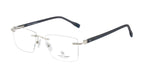 Classic Rimless Glasses Frames | Durable |Unisex| Black