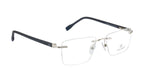 Classic Rimless Glasses Frames | Durable |Unisex| Black