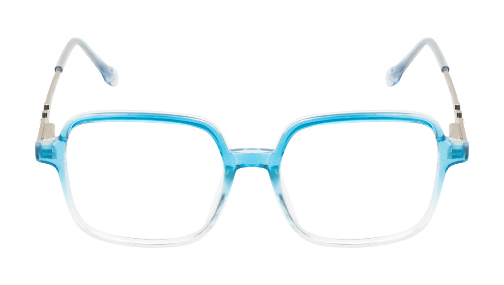 Kids Eyewear | Square | KH_620902 | Half Blue-Half Transparent