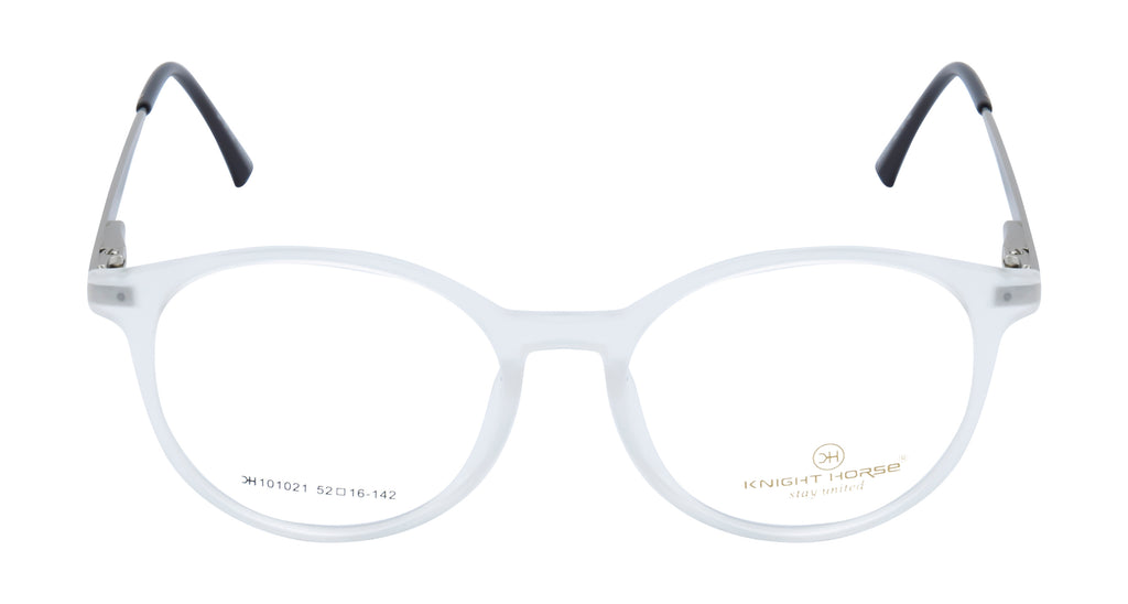 Tr Front, Silver Metal Sides, And Round Shape | A Stylish Blend Of Modern Elegance