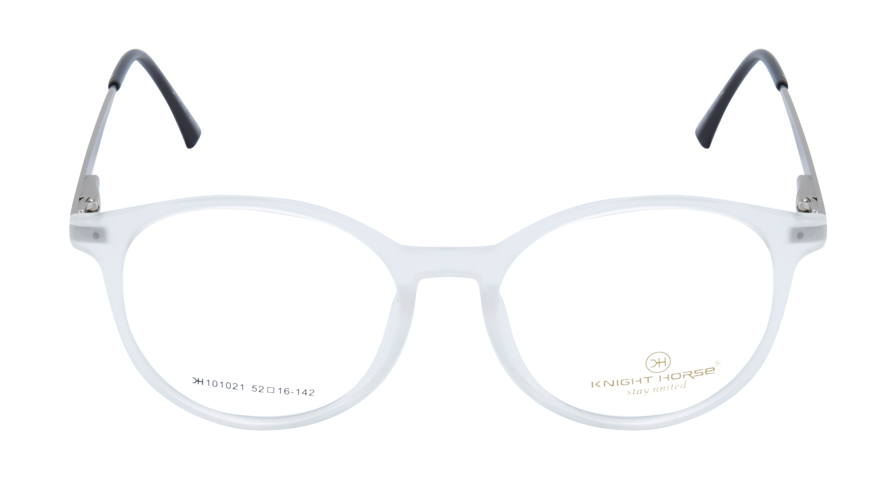 Tr Front, Silver Metal Sides, And Round Shape | A Stylish Blend Of Modern Elegance