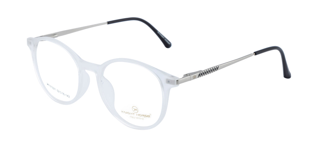 Tr Front, Silver Metal Sides, And Round Shape | A Stylish Blend Of Modern Elegance