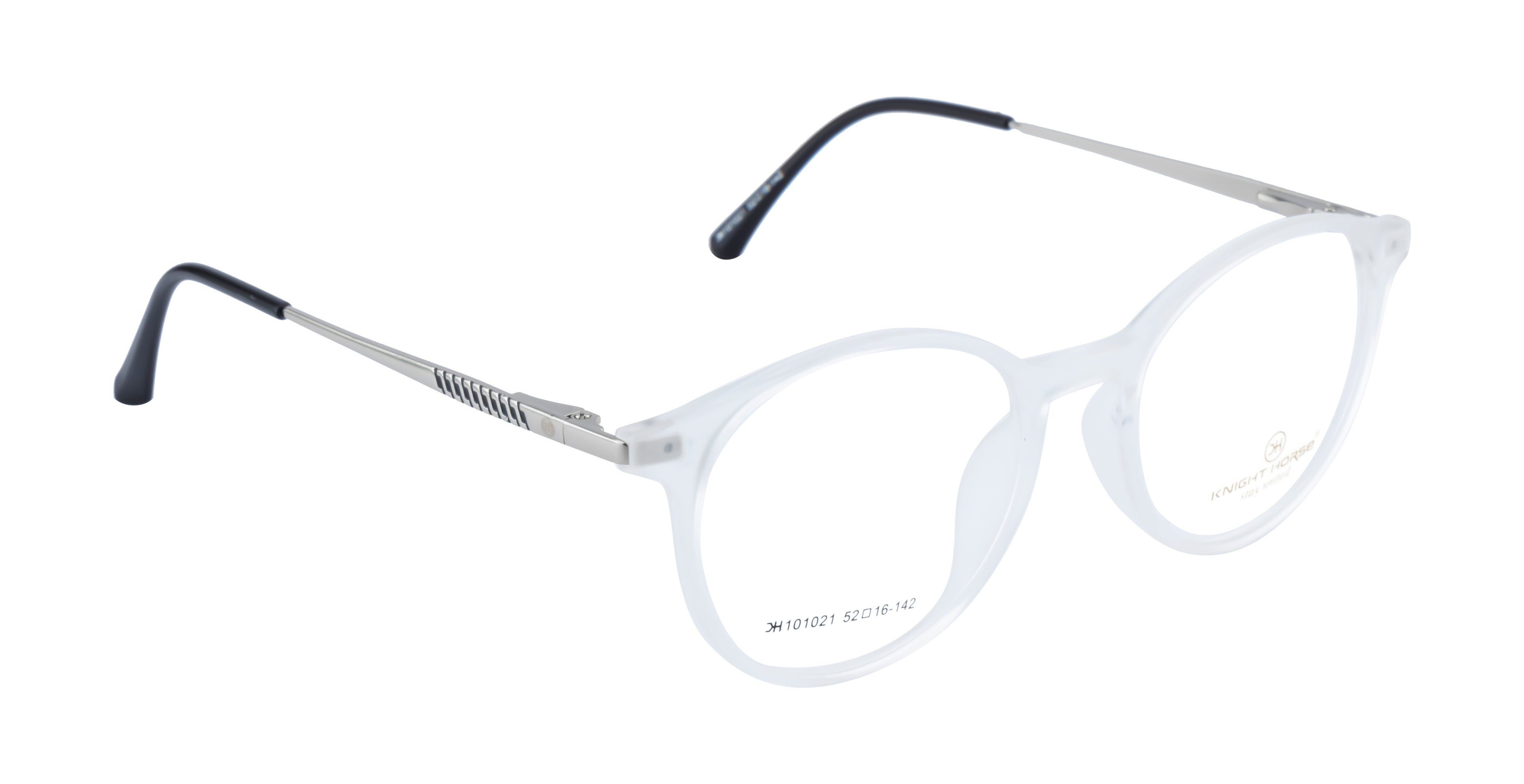 Tr Front, Silver Metal Sides, And Round Shape | A Stylish Blend Of Modern Elegance